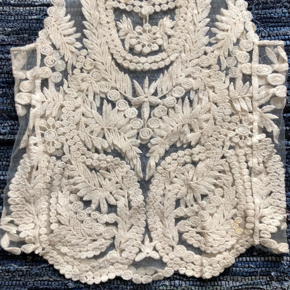 Embroidered Mesh Tank M/L - Picture 3 of 5